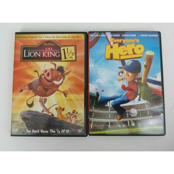 Lot of 8 Disney Animated Movie DVD's Hotel Transylvania, Sea Level, Hop, + More - Picture 4 of 9